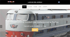 Desktop Screenshot of lucchinirailmodels.com